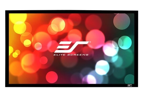 Elite SableFrame ER135WH1 - Projeksjonsskjerm - veggmonterbar - 135" (343 cm) - 16:9 - CineWhite - fløyelssvart
