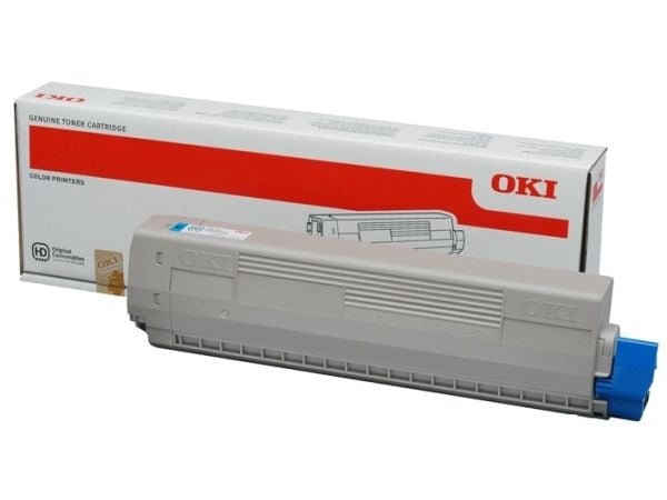 OKI - Cyan - original - tonerpatron - for C831cdtn, 831DM, 841cdtn, 841dn, 841n