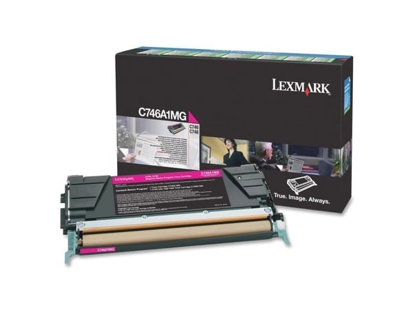 Lexmark C746A1MG, 7000 sivua, Magenta, 1 kpl