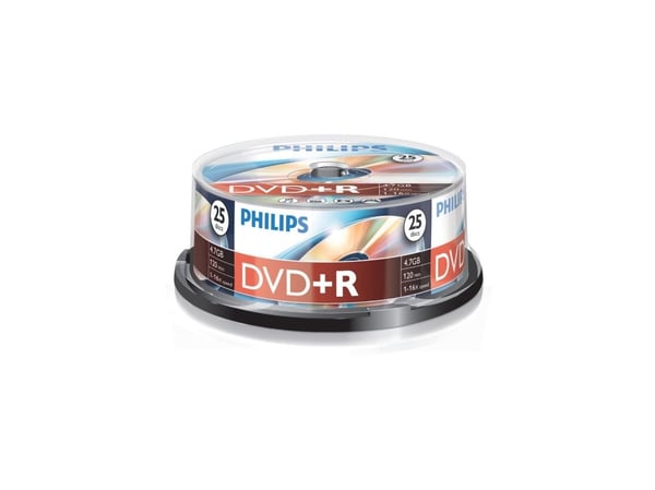 Philips DVD+R DR4S6B25F/00, DVD+R, 4,7 GB
