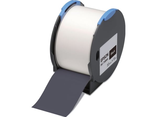 Epson RC-T5BNA - Selvklebende polyolefinplasttape - Svart - Rull (5 cm x 15 m) 1 rull(er) - for LabelWorks Pro100 (C53S634007)