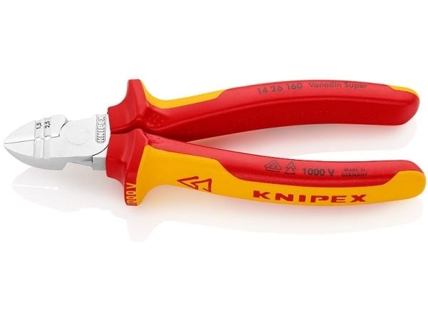 Knipex KP-1426160, Skyddsisolering, 216 g, Röd, Gul