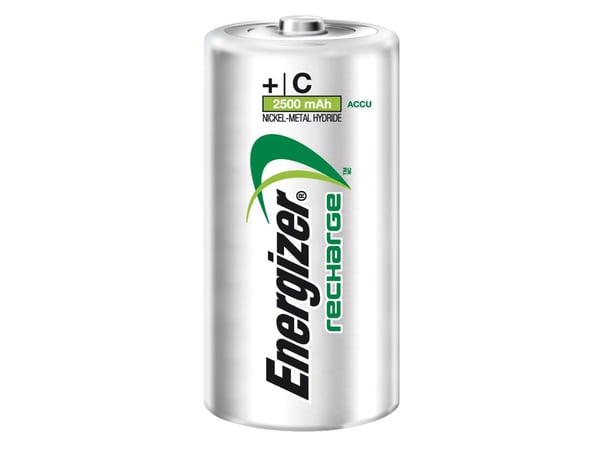 Energizer Accu Recharge Power Plus - Batteri 2 x C - NiMH - (ladbare) - 2500 mAh