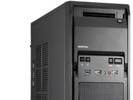 Chieftec LT-01B-OP, Mini Tower, PC, Svart, micro ATX, SECC, Hem / Kontor