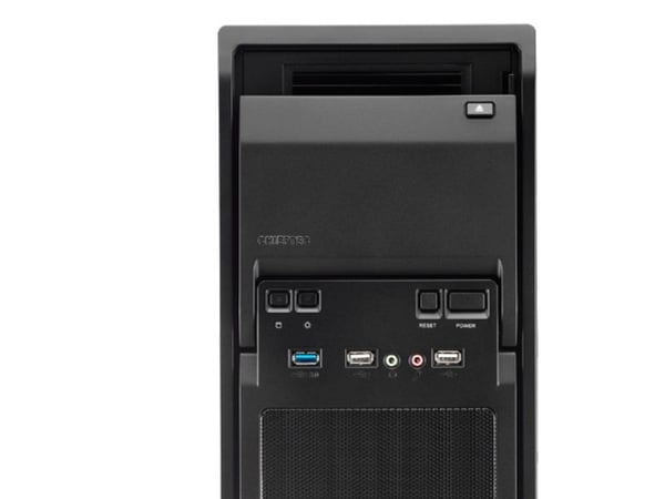 Chieftec LT-01B-OP, Mini Tower, PC, Musta, mikro ATX, SECC, Koti /Toimisto