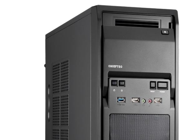 Chieftec LT-01B-OP, Mini Tower, PC, Musta, mikro ATX, SECC, Koti /Toimisto