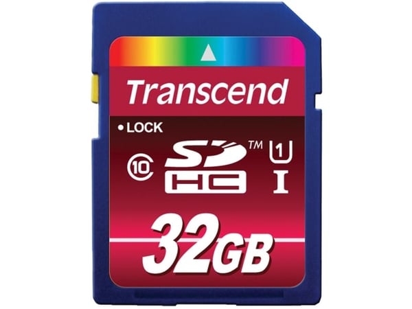 Transcend - Flashminnekort - 32 GB - Class 10 - SDHC UHS-I