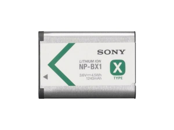 Sony NP-BX1 - Batteri - Li-Ion - 1240 mAh - for Sony ZV-1, ZV-1F; Cyber-shot DSC-HX95, HX99, RX100, WX700; VLOGCAM ZV-1A, 1G