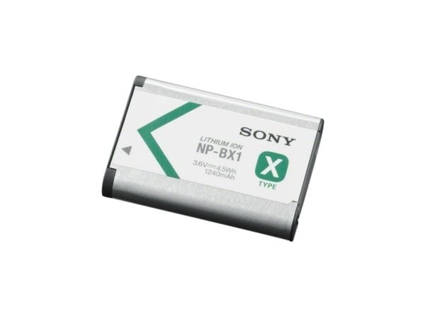 Sony NP-BX1 - Batteri - Li-Ion - 1240 mAh - for Sony ZV-1, ZV-1F; Cyber-shot DSC-HX95, HX99, RX100, WX700; VLOGCAM ZV-1A, 1G