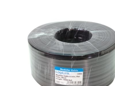 LogiLink CM06, 100 m, Svart
