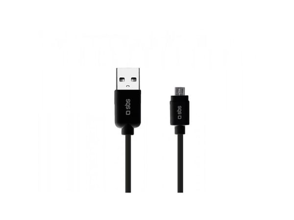 SBS LTHL200 - Datakaapeli - mobiltelefonforbinder (han) til USB (han) - 10 cm