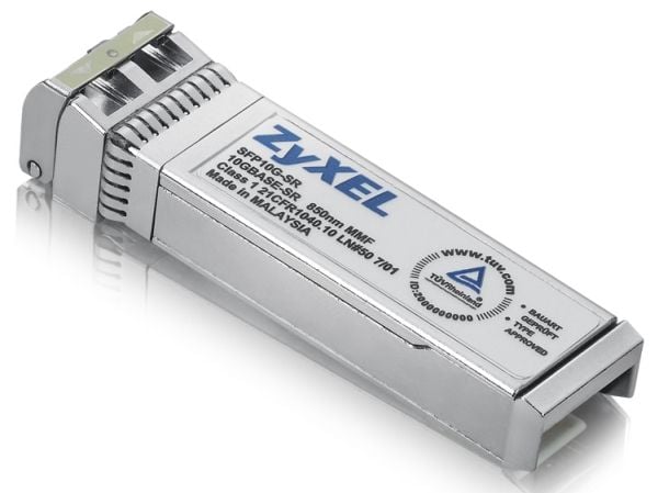 Zyxel SFP10G-SR - SFP+ transceivermodul - 10GbE - 10GBase-SR - LC multimodus - opp til 300 m - 850 nm - for Zyxel XGS1910-24, XGS1910-48