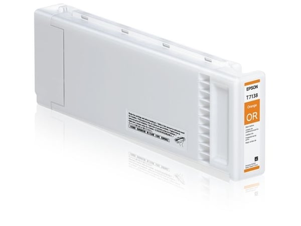 Epson Yksittäispakkaus, UltraChrome GSX oranssi T713800 (700 ml), Väriainepohjainen muste, 700 ml, 1 kpl
