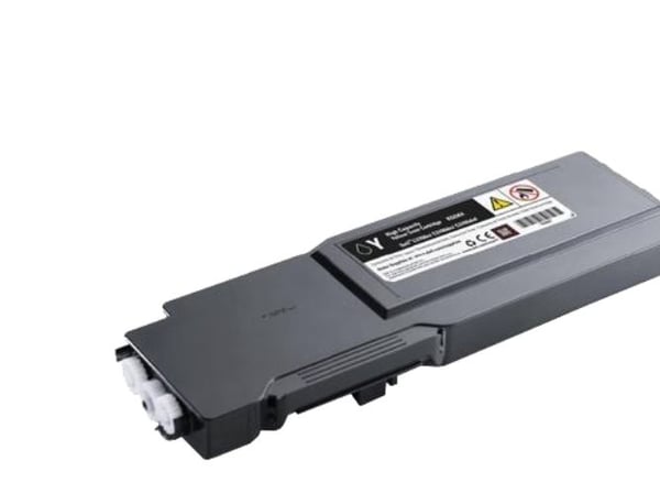 Dell - Hög kapacitet - gul - original - tonerkassett - för Dell C3760dn, C3760n, C3765dnf