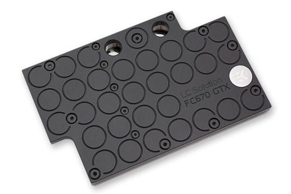 EK Water Blocks 3831109856512, Kupari, Nikkeli, Musta