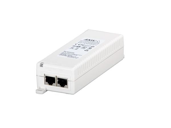 AXIS T8120 Midspan 15 W 1-port - Strömtillförsel - AC 100-240 V - 15 Watt - Europa - för AXIS C1410, D3110, M4215, M4328, P1385, P1455, Q1656, Q195...