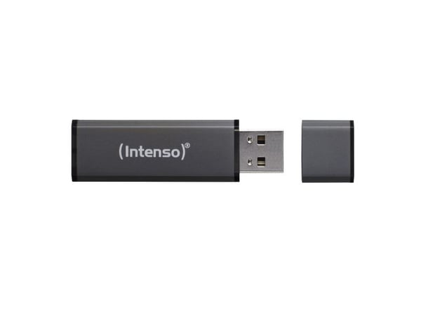Intenso Alu Line - USB flash-enhet - 64 GB - USB 2.0 - antracit