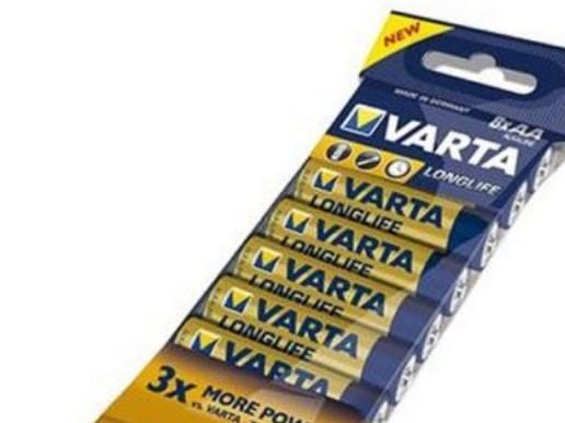 Varta Longlife 4106 - Batteri 8 x AA-type - Alkalisk