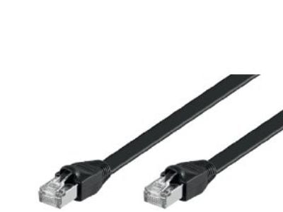 Goobay 95386, 3 m, Cat6, U/UTP (UTP), RJ-45, RJ-45, Svart