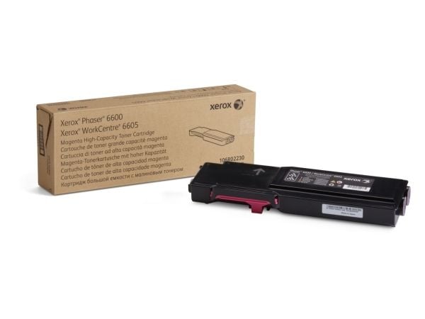 Xerox Phaser 6600 - Høykapasitets - magenta - original - tonerpatron - for Phaser 6600; WorkCentre 6605