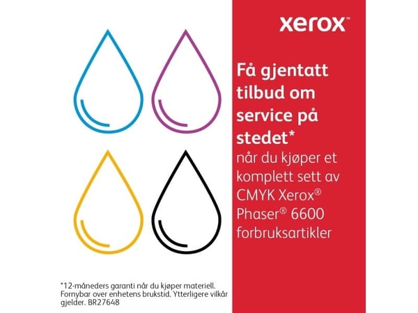 Xerox Phaser 6600 - Cyan - original - tonerkassett - för Phaser 6600; WorkCentre 6605