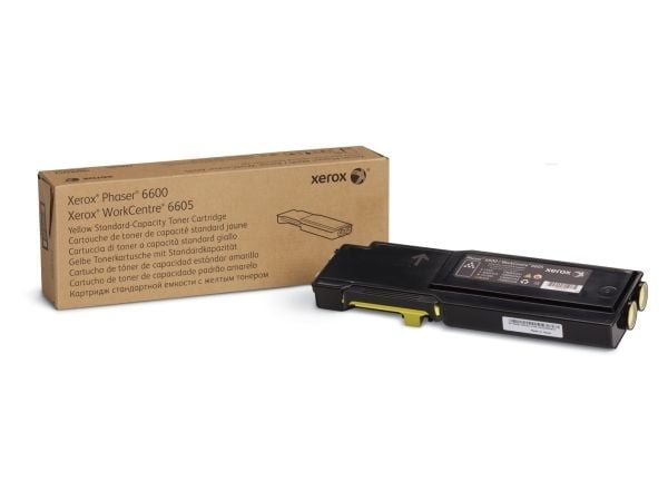 Xerox Phaser 6600 - Gul - original - tonerpatron - for Phaser 6600; WorkCentre 6605