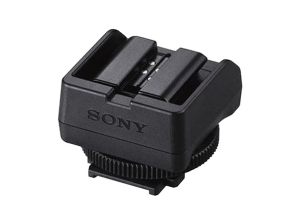Sony ADP-MAA - Hot-shoe-adapter - för a SLT-A58; a VLOGCAM ZV-E10; a1; a3000; a6000; a7; a7 II; a7 IV; a77 II; a7R; a7s; a7s II