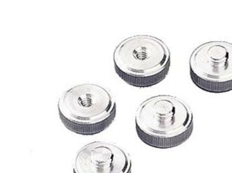 Hama Tripod Conversion Screws - Monteringsskrueadapter for tripodkamera (fra 3/8" til 1/4") (en pakke 5)