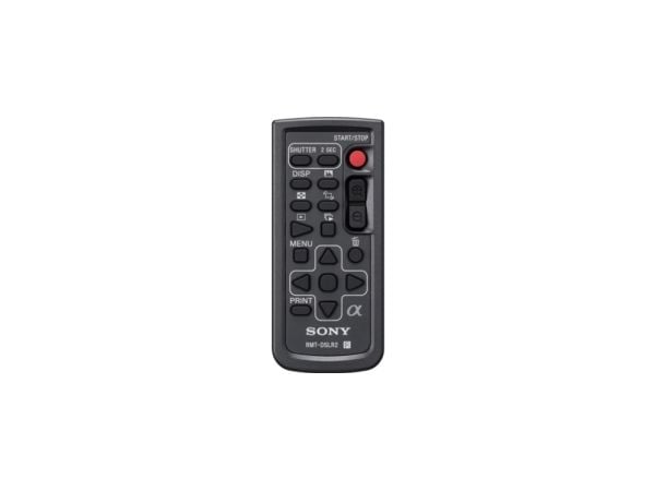 Sony RMT-DSLR2 - Fjärrkontroll för kamera - infraröd - för Cinema Line ILME-FX3; a6300; a6500; a7 III; a7R III; a7R IV; a7s III; a9; a9 II; a99 II