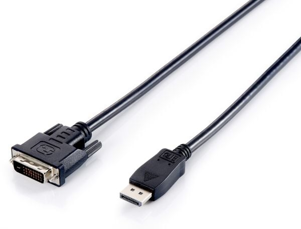Equip 119336, 2 m, DisplayPort, DVI-D, Hankjønn, Hankjønn, 1920 x 1200 piksler