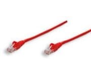 Intellinet Network Patch Cable, Cat5e, 0.5m, Red, CCA, U/UTP, PVC, RJ45, Gold Plated Contacts, Snagless, Booted, Lifetime Warranty, Polybag - Kobli...