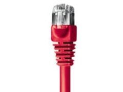 Intellinet Network Patch Cable, Cat5e, 0.5m, Red, CCA, U/UTP, PVC, RJ45, Gold Plated Contacts, Snagless, Booted, Lifetime Warranty, Polybag - Kobli...