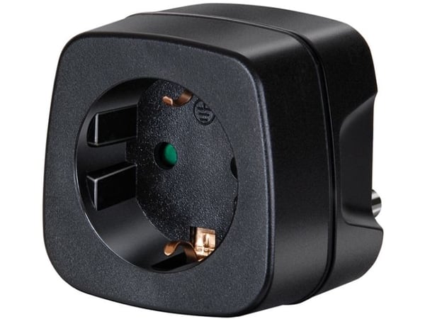 Brennenstuhl 1508460, Universaali, Sisätila, 250 V, AC1-to-AC2, Musta, 16 A