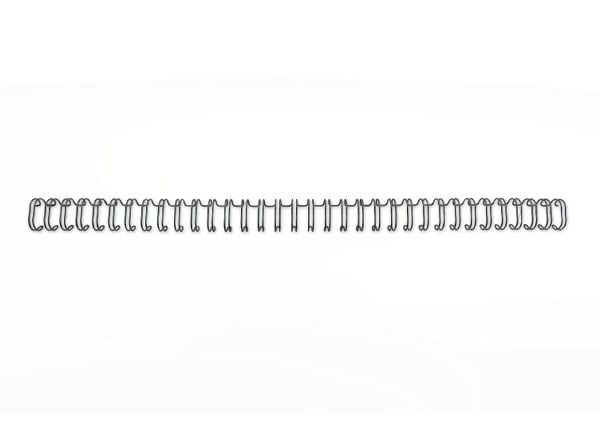 GBC WireBind Metallspiraler 3:1 No.8 A4, Svart, 105 ark, Metall, A4, 250 styck GBC WireBind Metallspiraler 3:1 No.8 A4, Svart, 105 ark, Metall, A4, 250 styck