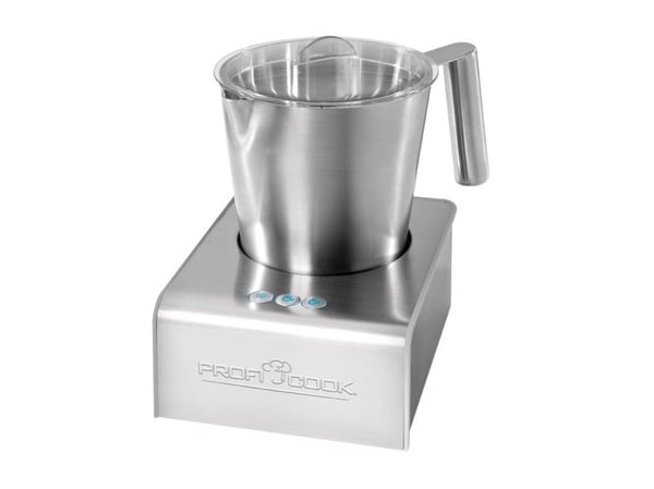 ProfiCook PC-MS 1032 - Mjölkskummare - 0.45 liter - 600 W - rostfritt stål/svart