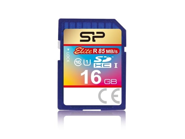 SILICON POWER Elite - Flash-minneskort - 16 GB - Class 10 - SDHC UHS-I