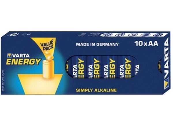 Varta Energy 4106 - Batteri 10 x AA-type - Alkalisk