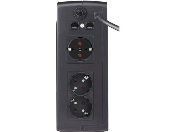 PowerWalker VFD 1000, 1 kVA, 600 W, 170 V, 280 V, 50/60 Hz, 220 V