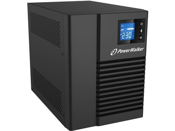 PowerWalker VFD 1000, 1 kVA, 600 W, 170 V, 280 V, 50/60 Hz, 220 V