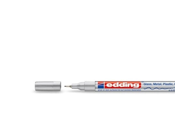 edding 780 paint - Markør - permanent - sølv - fargeblekk - 0.8 mm