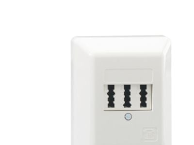 Rutenbeck 10310110, TAE, Valkoinen, IP20, 125 V, -5 - 50 °C, 65 mm