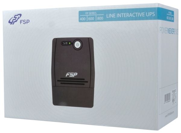 FSP FP 800 - UPS - AC 110/120/220/230/240 V - 480 Watt - 800 VA 9 At - lähtöliittimet: 2