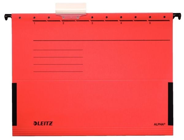 Leitz Alpha, A4, Punainen, 348 mm, 260 mm, 80 g