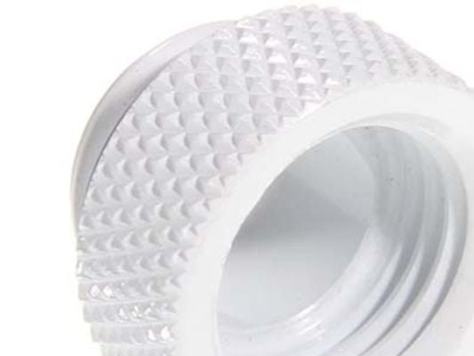 Bitspower - Væskekjølesystemutvider - G1/4" IG1/4" 7.5 mm - deluxe white