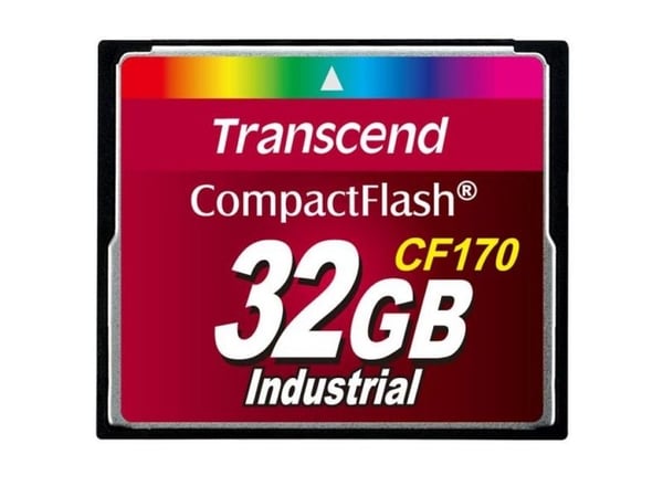 Transcend CF170 Industrial - Flashhukommelseskort - 32 GB - 170x - CompactFlash