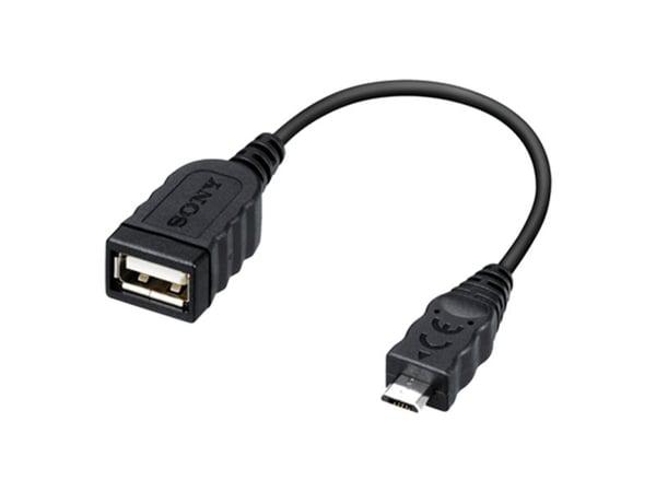 Sony VMCUAM2, 0,1 m, Sort