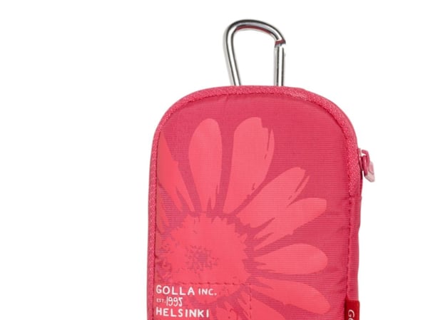Golla Nicole G1358 - Kameralaukku - nylon, polyesteri - vaaleanpunainen
