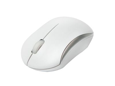 LogiLink ID0109, Fullstor (100 %), Trådlös, RF Trådlös, Vit, Mus inkluderad