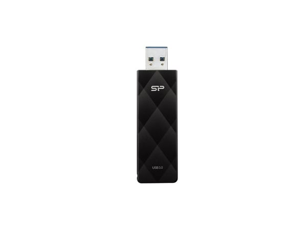 SILICON POWER Blaze B20 - USB-flashstasjon - 16 GB - USB 3.0 - matt svart