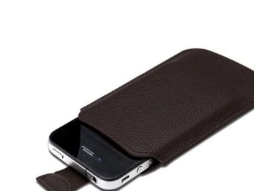 Ednet läderfodral / omslag för iPhone 5 / iPod Touch